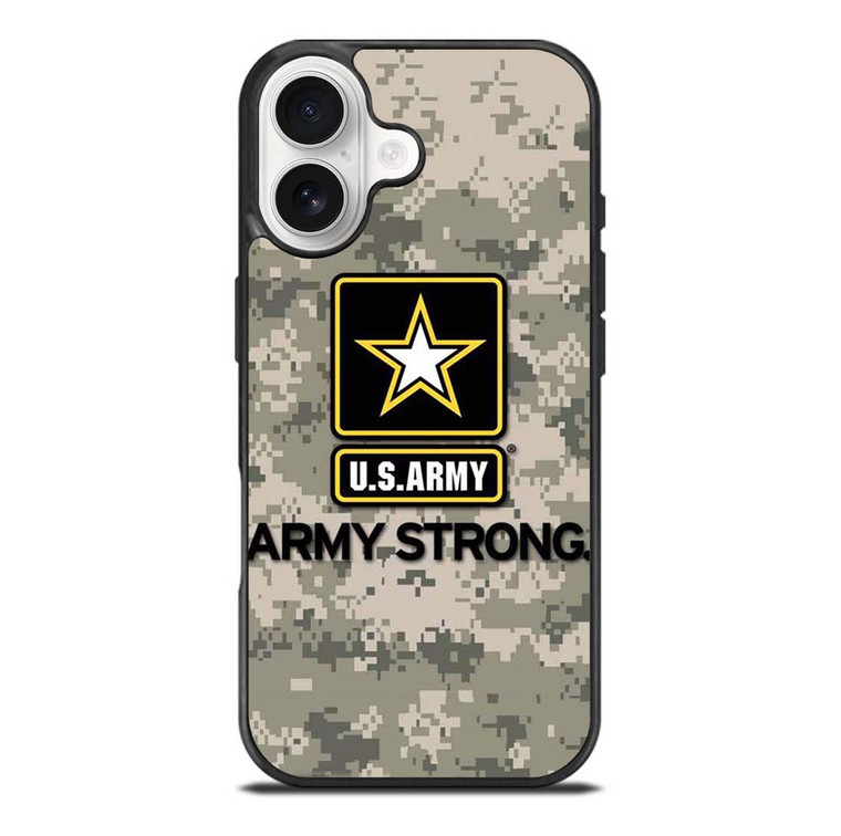 US ARMY ARMY STRONG CAMO iPhone 17 Case Cover