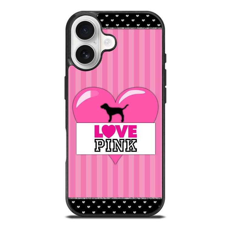 VICTORIA'S SECRET PINK LOVE iPhone 17 Case Cover