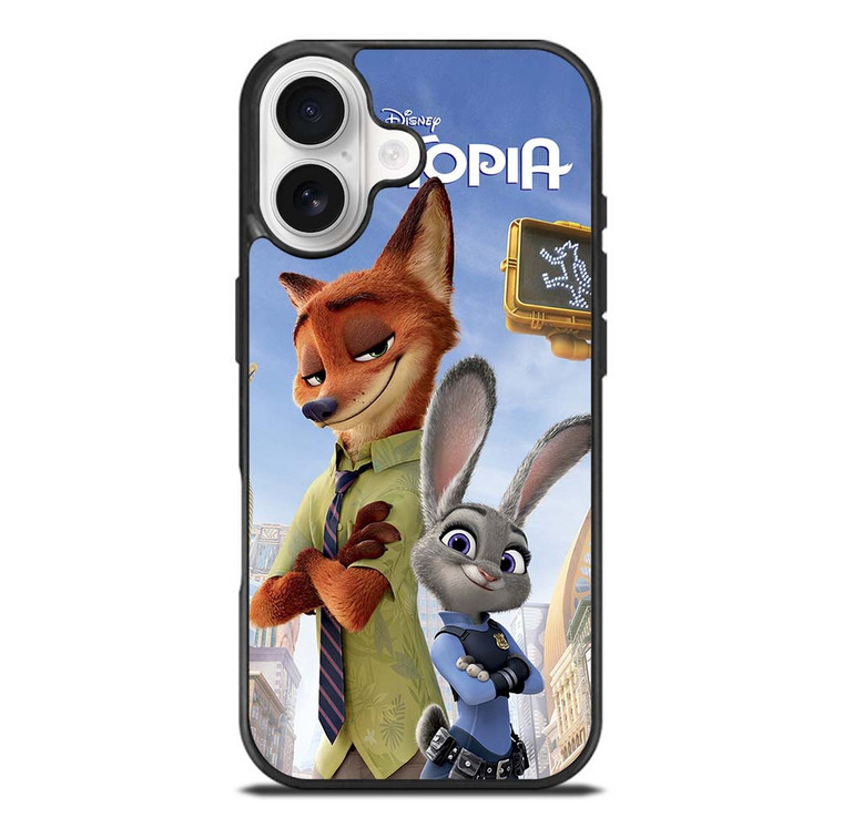 ZOOTOPIA NICK AND JUDY DISNEY iPhone 17 Case Cover