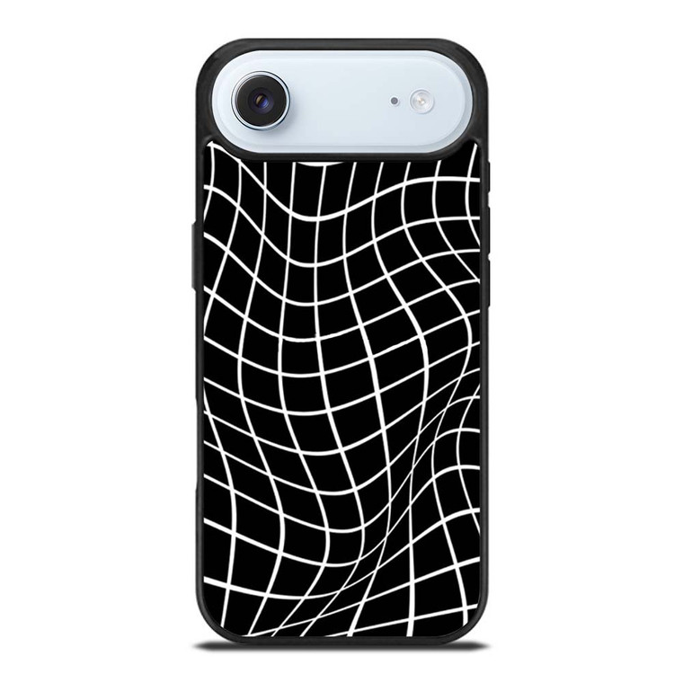 AESTHETIC WAVY GRID PATTERN iPhone Air Case Cover