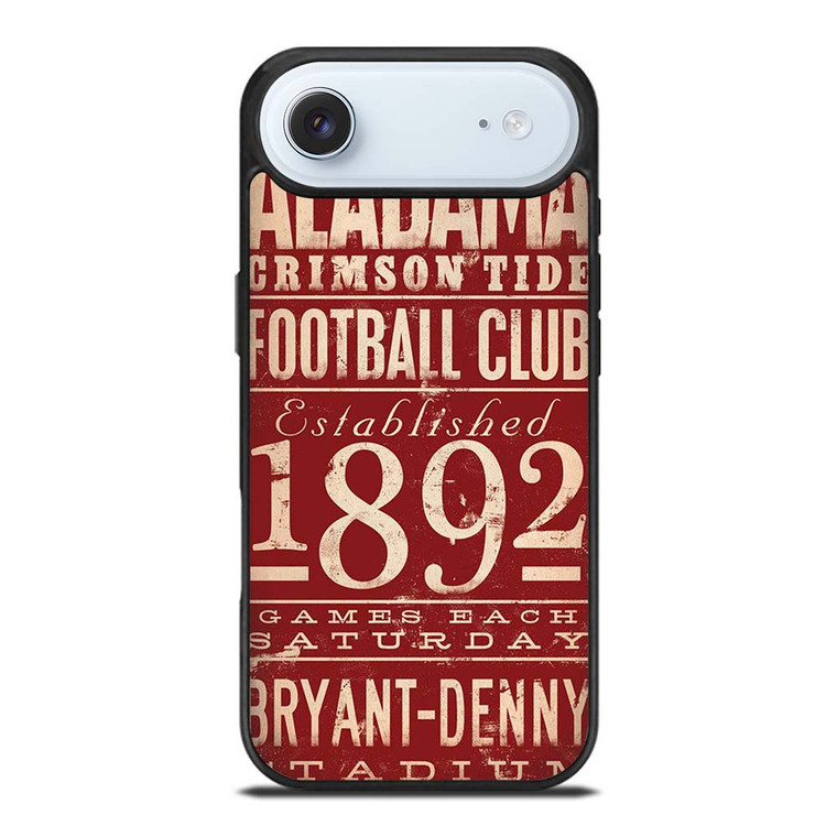 ALABAMA CRIMSON TIDE FOOTBALL CLUB 1892 iPhone Air Case Cover