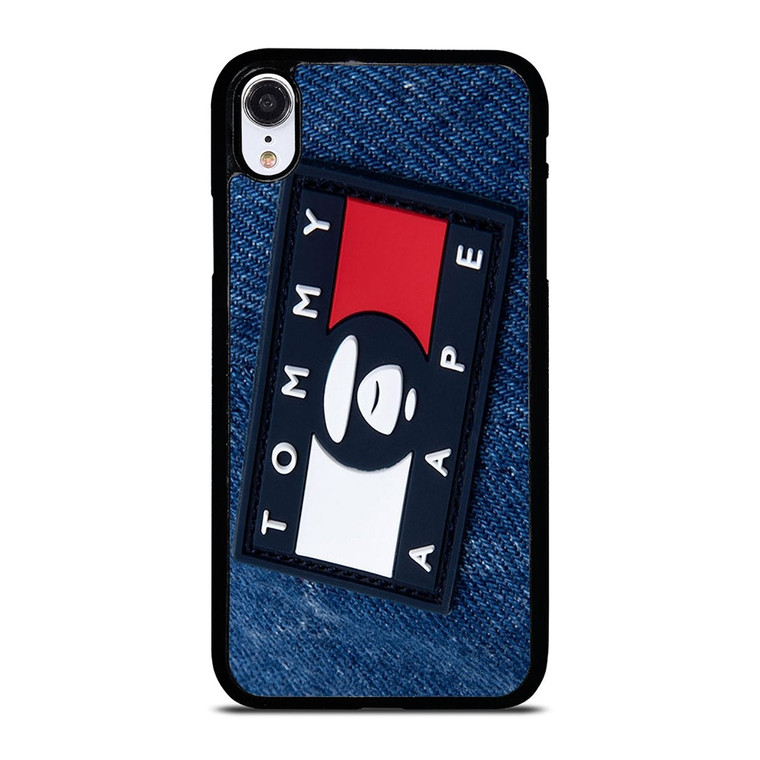 TOMMY HILFIGER JEANS BAPE APE iPhone XR Case Cover