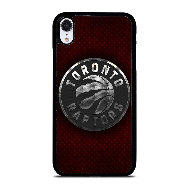 TORONTO RAPTORS RED METAL iPhone XR Case Cover
