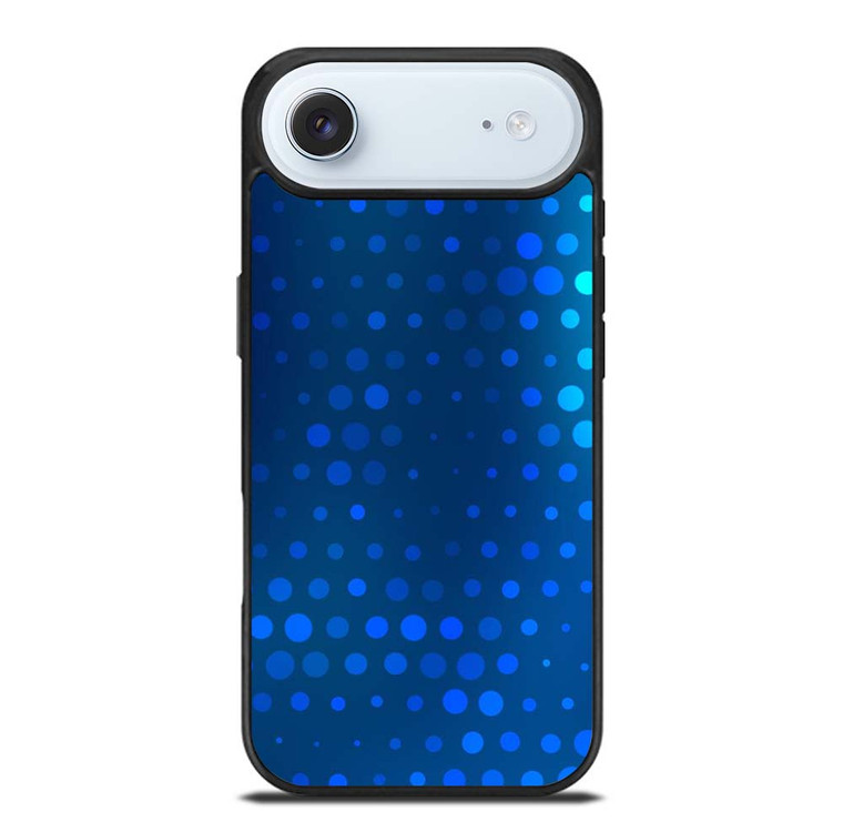 BLUE GRADIENT HALFTONE PATTERN iPhone Air Case Cover