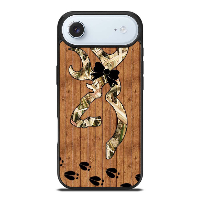 BROWNING WOODEN LOGO iPhone Air Case Cover