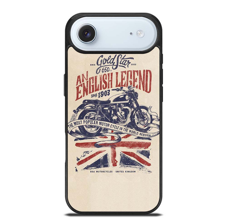 BSA MOTORCYCLE BRITISH GOLD STAR iPhone Air Case Cover