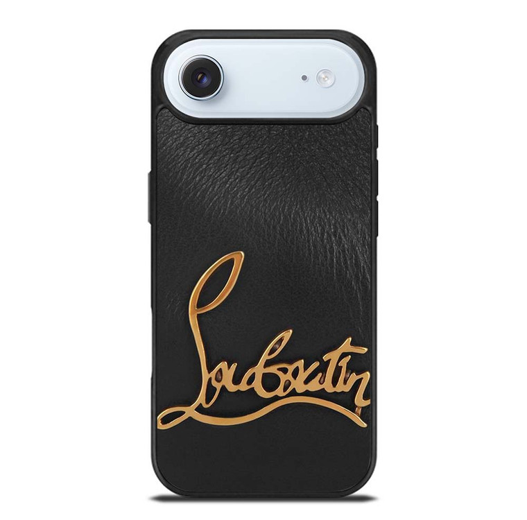 CHRISTIAN LOUBOUTIN LOGO LEATHER iPhone Air Case Cover