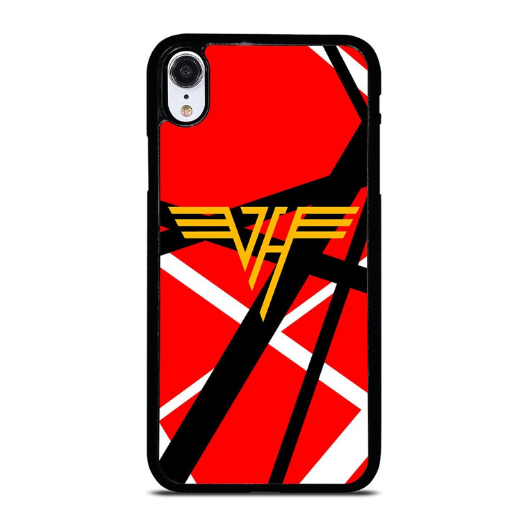 VAN HALLEN RED ABSTRACT LOGO iPhone XR Case Cover