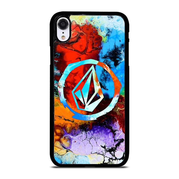 VOLCOM COLORFUL LOGO iPhone XR Case Cover