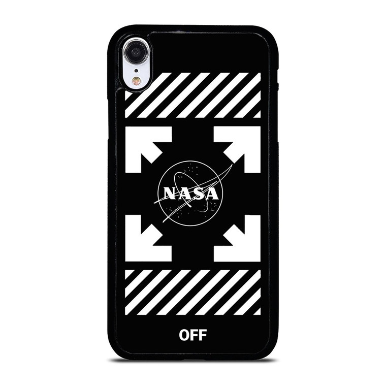 WHITE NASA OFF iPhone XR Case Cover