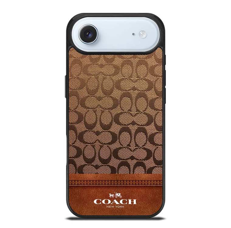 COACH NEW YORK ICON BROWN LOGO iPhone Air Case Cover