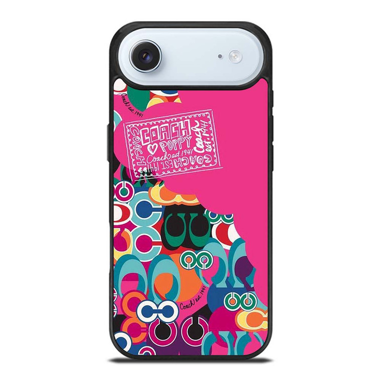 COACH NEW YORK POPPY COLOR FULL iPhone Air Case Cover