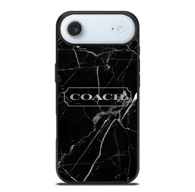 COACH NEW YORK SILVER MARBLE iPhone Air Case Cover