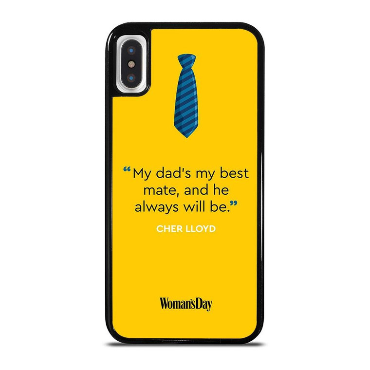 MY DAD'S MY BEST MATE iPhone X / XS Case Cover