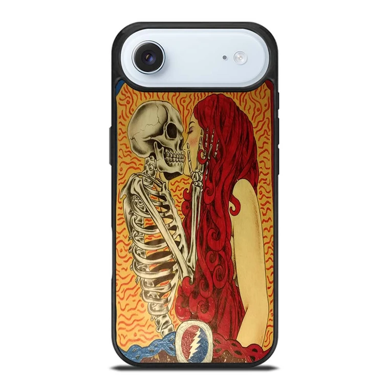 GRATEFUL DEAD KISSING SKELETON iPhone Air Case Cover