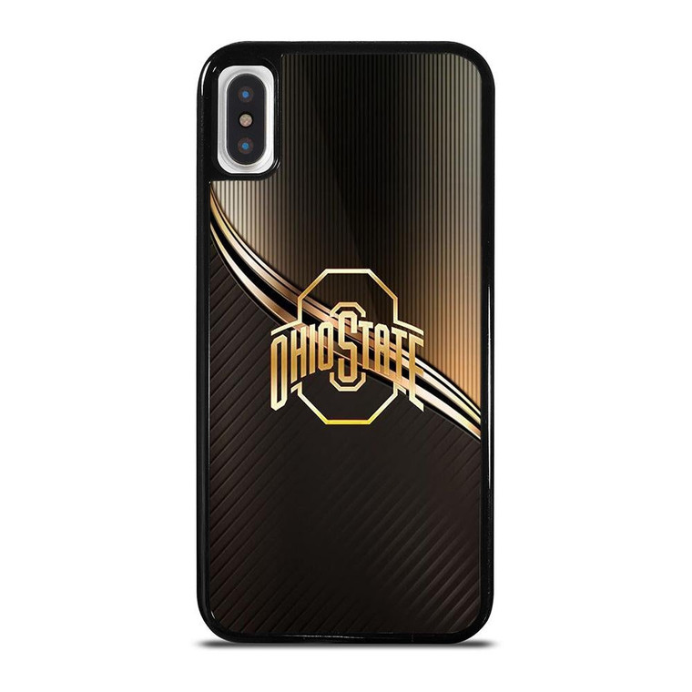 OHIO STATE FOOTBALL GOLD LOGO iPhone X / XS Case Cover