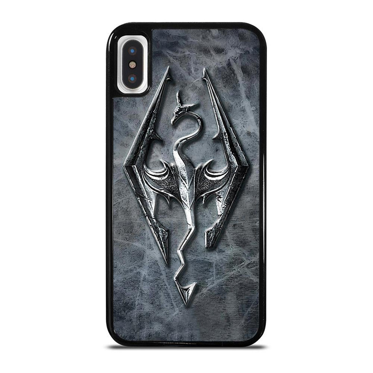 SKYRIM LOGO ELDER SCROLLS iPhone X / XS Case Cover