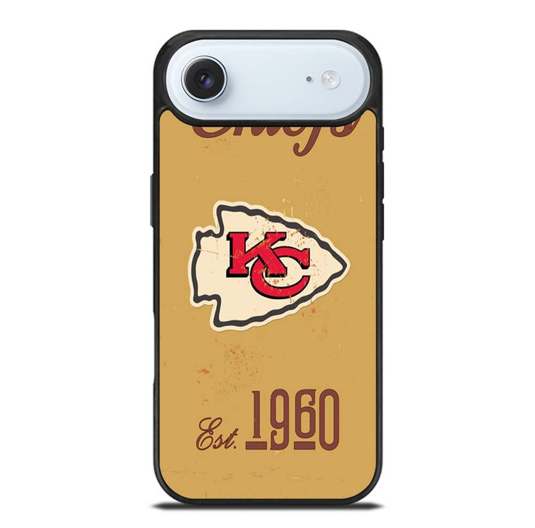KANSAS CITY CHIEFS RUSTY LOGO iPhone Air Case Cover