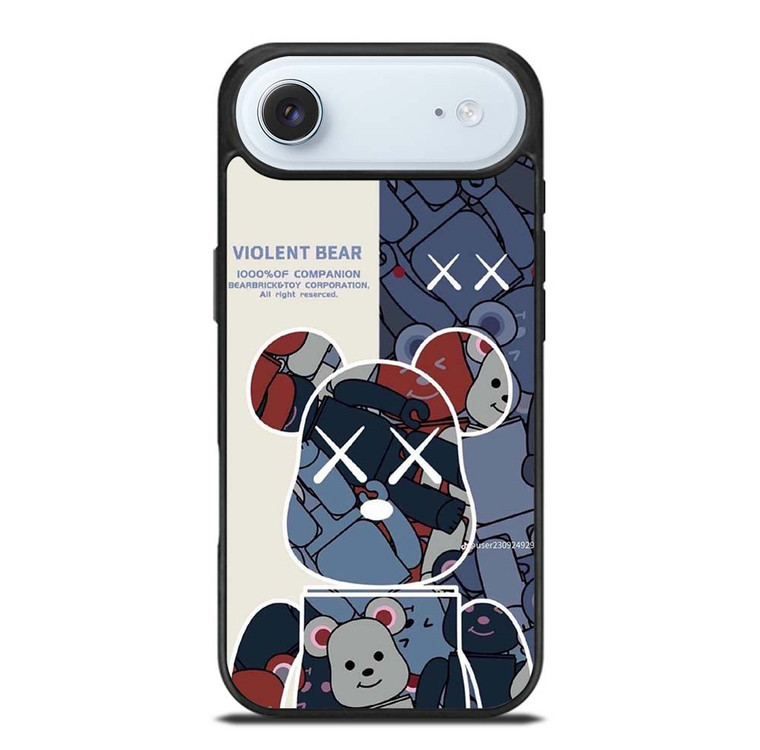 KAWS VIOLENT BEAR iPhone Air Case Cover