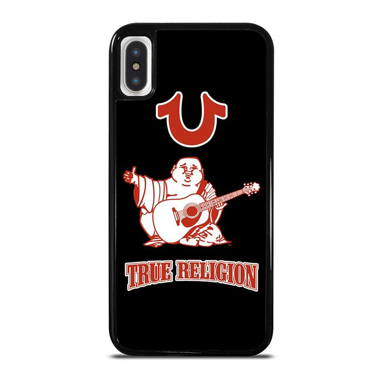 BIG BUDDHA TRUE RELIGION LOGO iPhone X / XS Case Cover