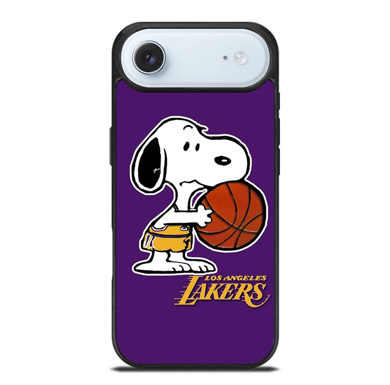 LA LAKERS BASKETBALL SNOOPY iPhone Air Case Cover