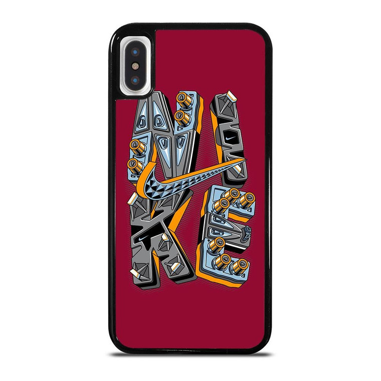 NIKE SOLES LOGO ART iPhone X / XS Case Cover