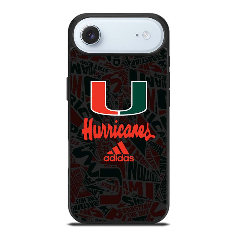 MIAMI HURRICANES UM ADIDAS iPhone Air Case Cover