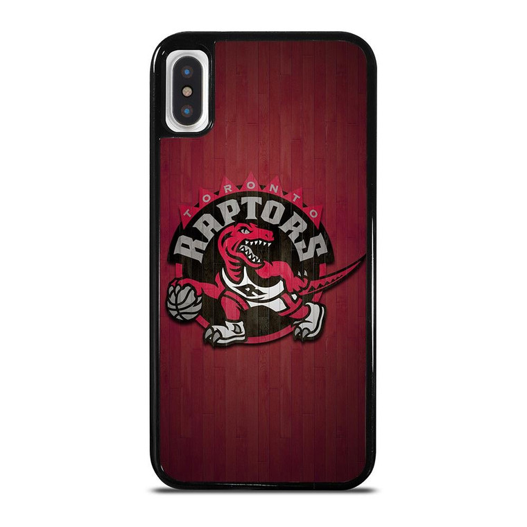 TORONTO RAPTORS WOODEN LOGO iPhone X / XS Case Cover