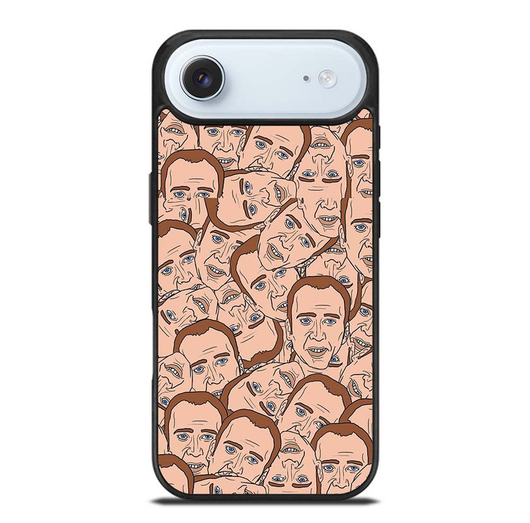 NICOLAS CAGE CARTOON COLLAGE iPhone Air Case Cover