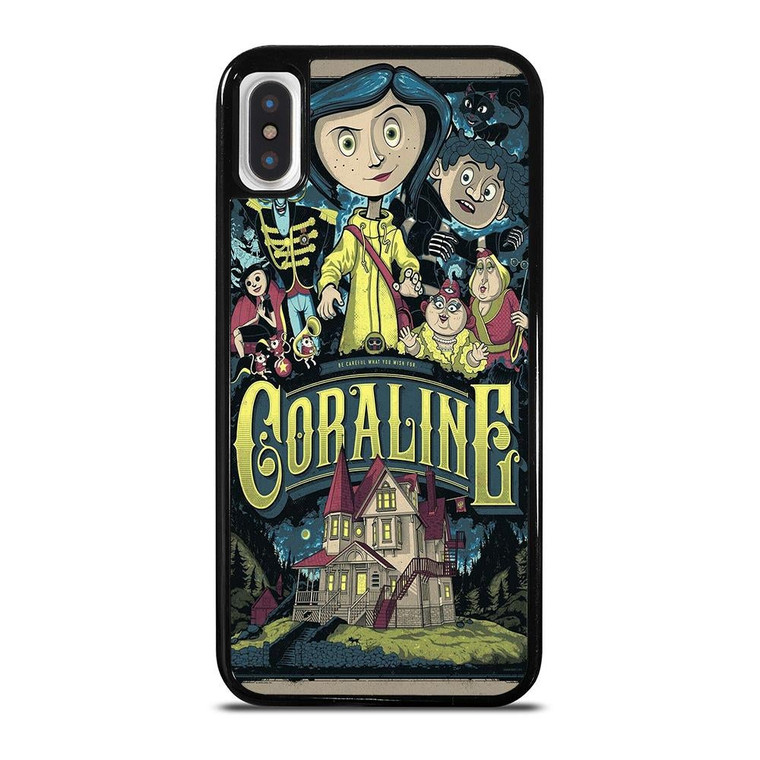 CORALINE CARTOON iPhone X / XS Case Cover