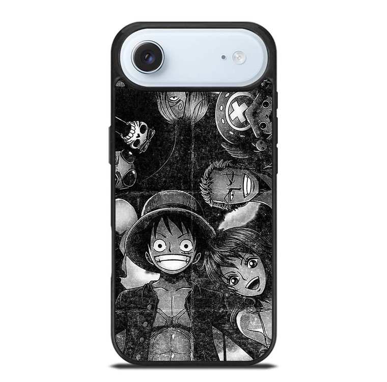 ONE PIECE BLACK WHITE GRUNGE ALL iPhone Air Case Cover