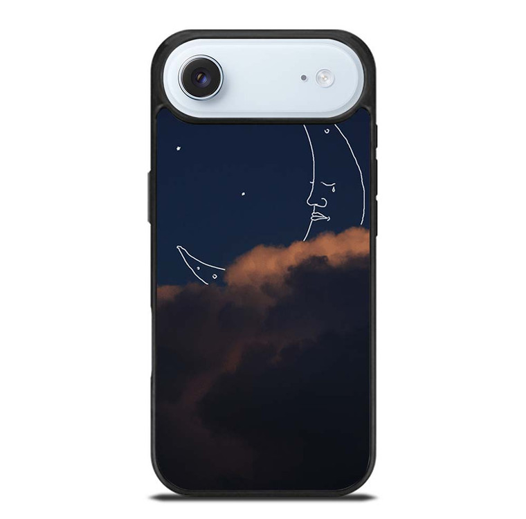 SAD CRESCENT MOON iPhone Air Case Cover