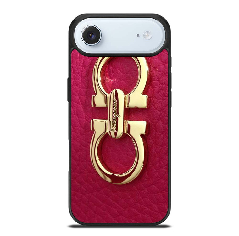 SALVATORE FERRAGAMO LOGO MAGENTA iPhone Air Case Cover
