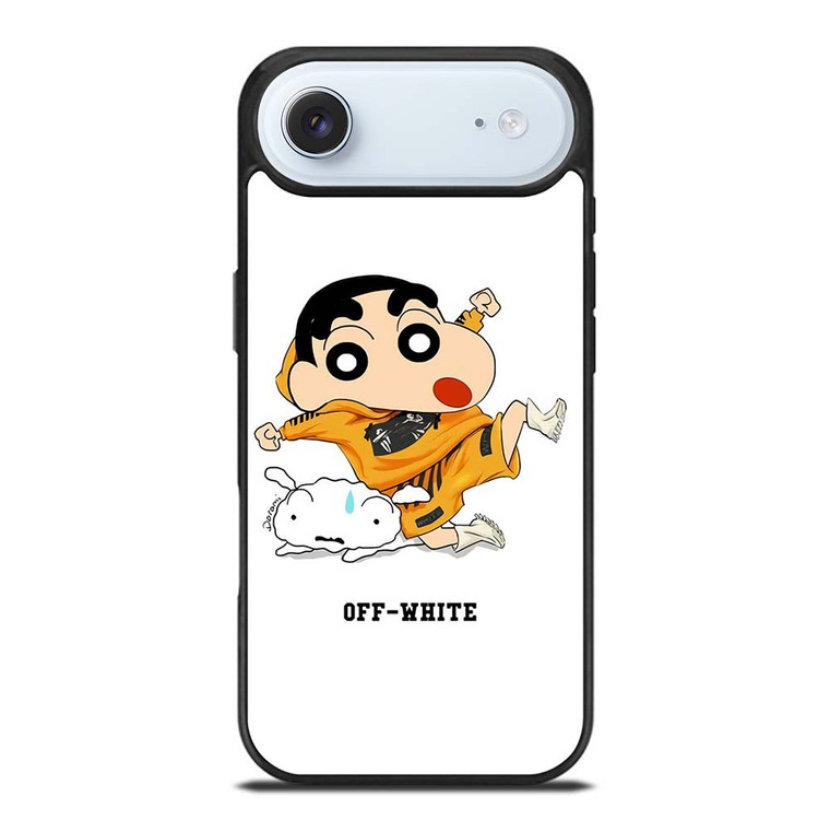 SHIN CHAN X OFF WHITE iPhone Air Case Cover