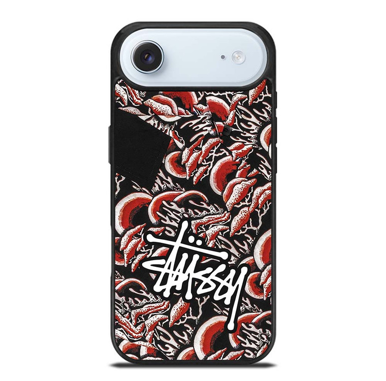 STUSSY CORAL PATTERN iPhone Air Case Cover