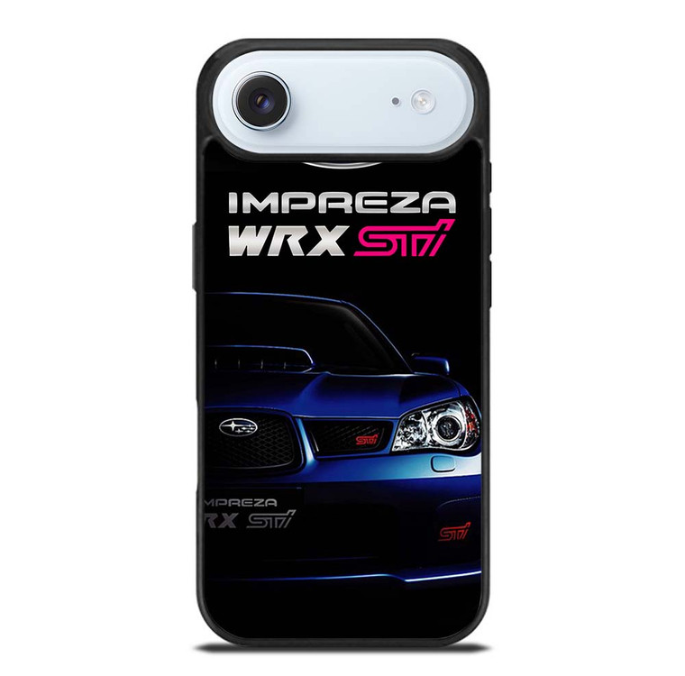 SUBARU IMPREZA WRX STI BLUE CAR iPhone Air Case Cover