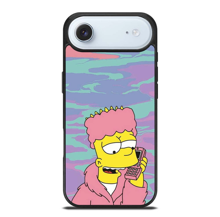 TIE DYE PATTERN BART SIMPSON iPhone Air Case Cover