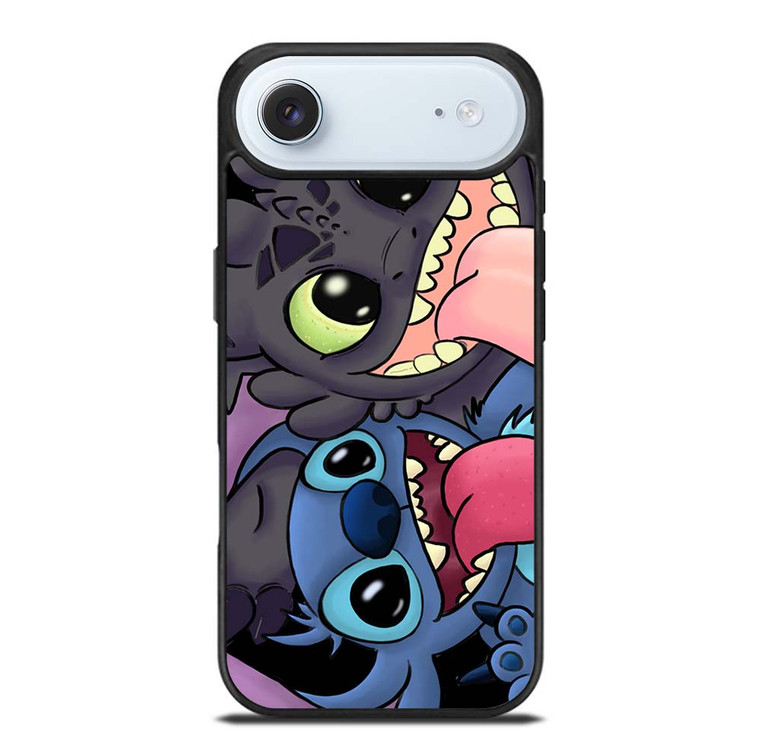 TOOTHLESS AND STITCH CARTOON iPhone Air Case Cover