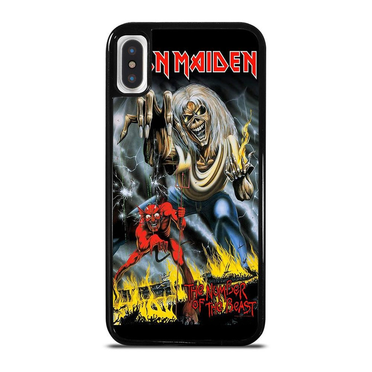 IRON MAIDEN THE NUMBER OF THE BEAST iPhone X / XS Case Cover