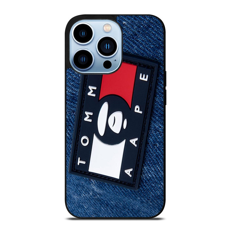 TOMMY HILFIGER JEANS BAPE APE iPhone 13 Pro Max Case Cover