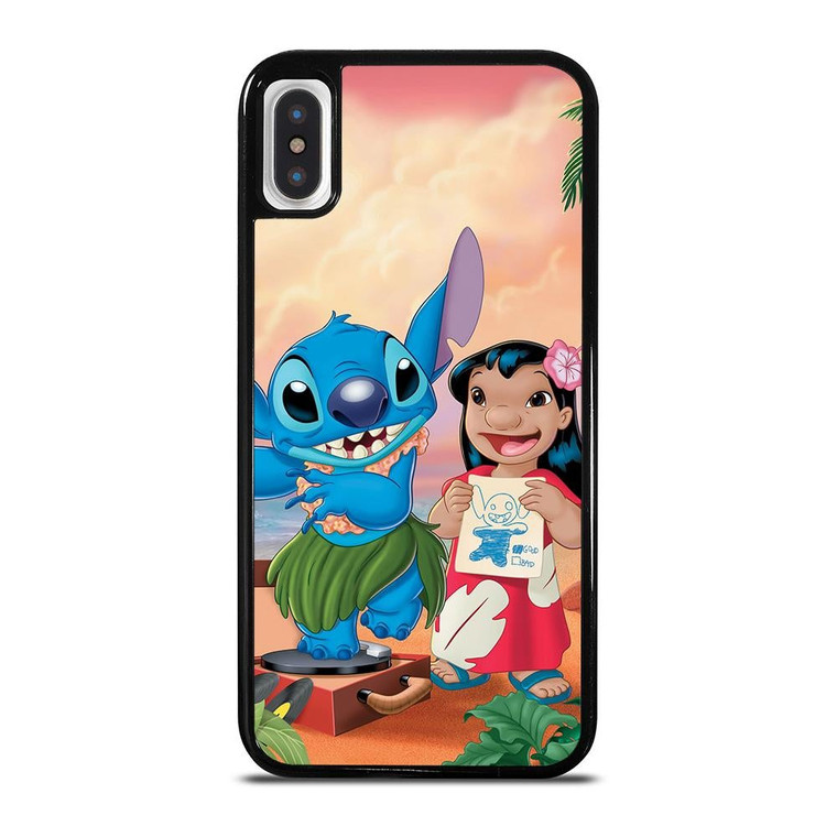 LILO AND STITCH CARTOON iPhone X / XS Case Cover