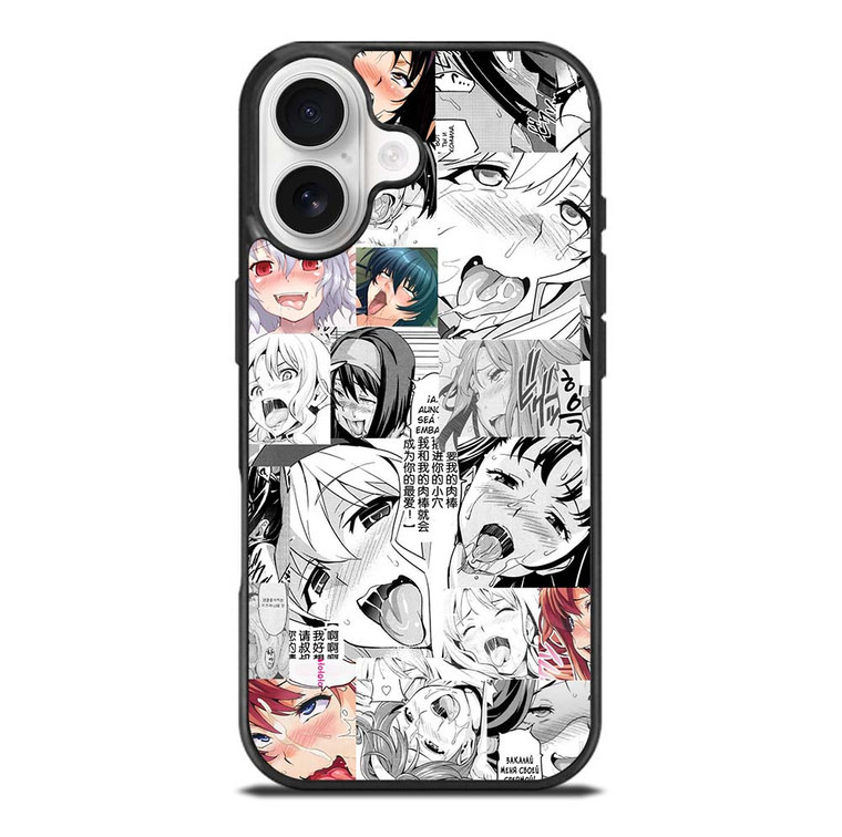 AHEGAO ANIME COMIC iPhone 17 Case Cover