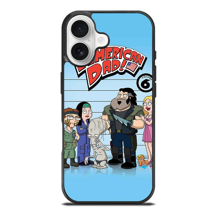 AMERICAN DAD CARTOON VOLUME 6 iPhone 17 Case Cover