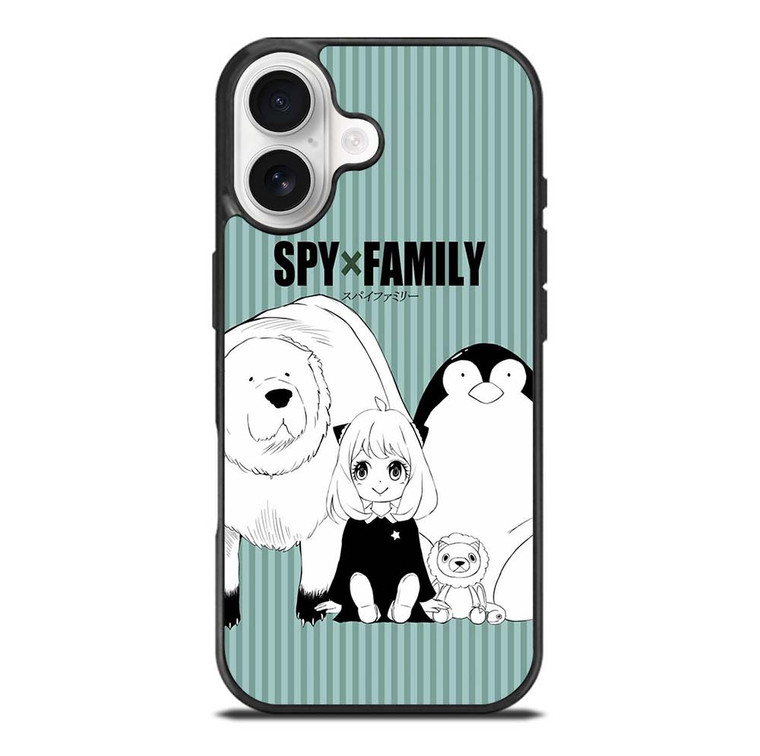 ANYA AND BOND FORGER SPY FAMILY MANGA ANIME iPhone 17 Case Cover