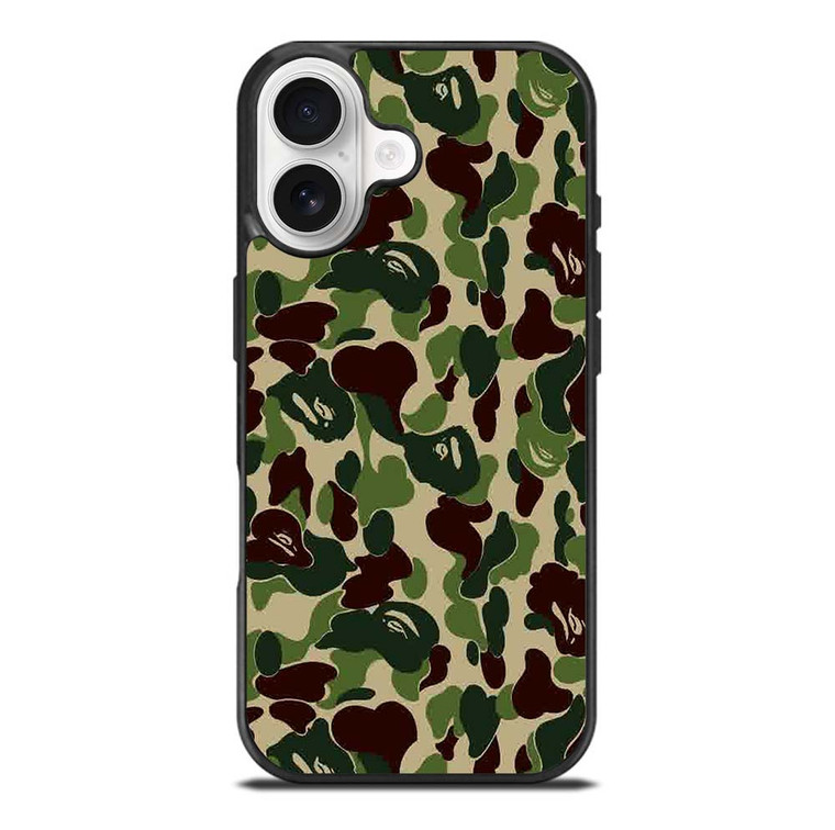 BAPE BATHING APE CAMO iPhone 17 Case Cover