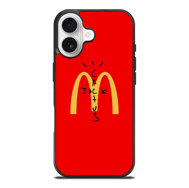 CACTUS JACK TRAVIS SCOTT MCDONALDS iPhone 17 Case Cover
