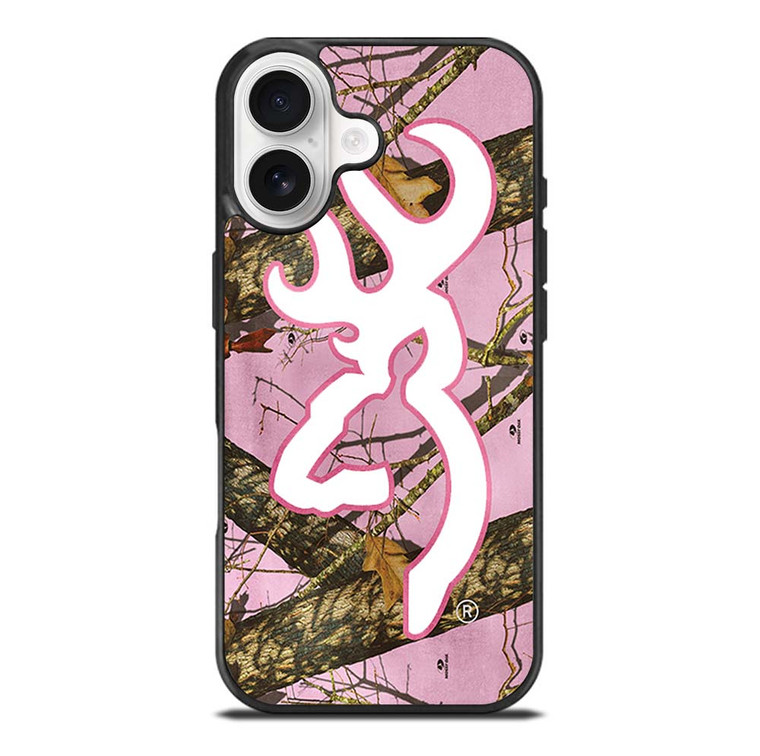 CAMO BROWNING PINK iPhone 17 Case Cover
