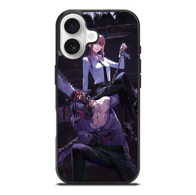 CHAINSAW MAN MANGA DENJI MAKIMA iPhone 17 Case Cover