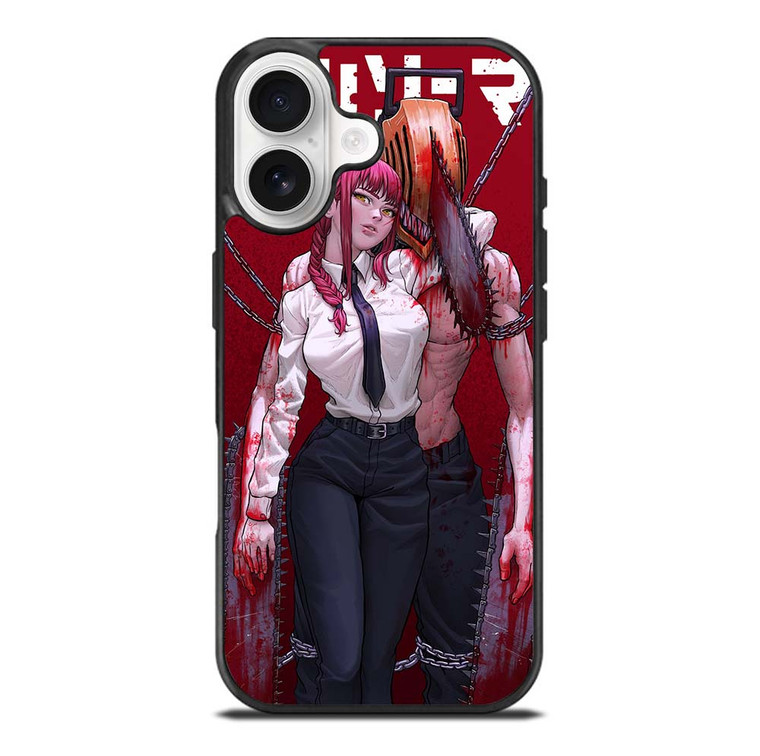 CHAINSAW MAN MANGA MAKIMA DENJI iPhone 17 Case Cover