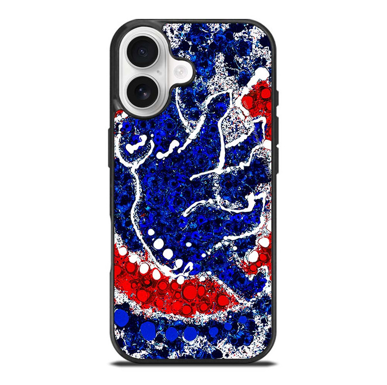 CHICAGO CUBS LOGO ART iPhone 17 Case Cover